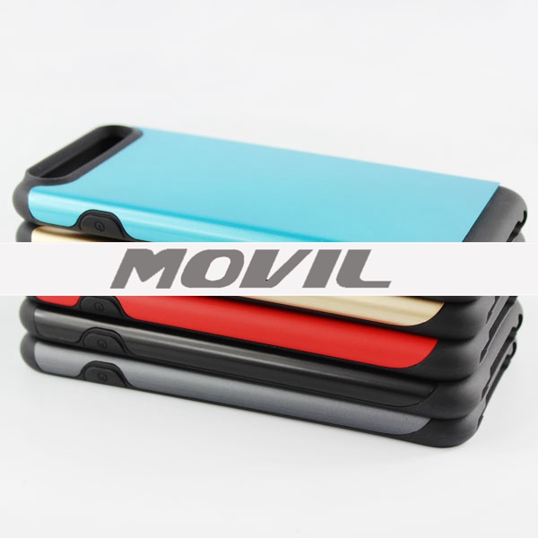 NP-1880 PC TPU funda para iPhone 6 Plus-13